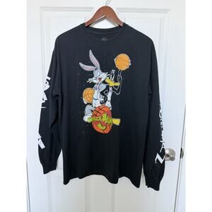Vintage Space Jam Men's Long Sleeve T-Shirt Large